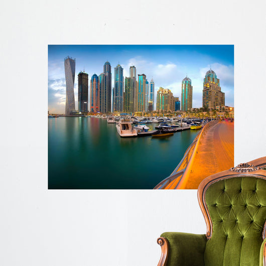 Dubai Marina Wall Mural