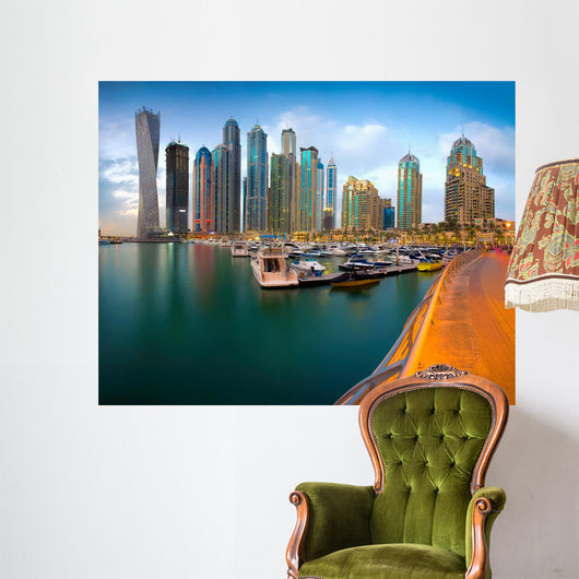 Dubai Marina Wall Mural