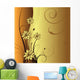 Floral Background Wall Mural