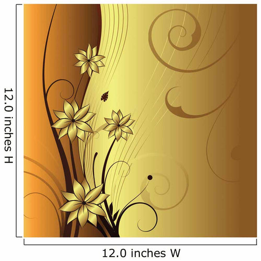 Floral Background Wall Mural
