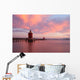 Alba al faro Wall Mural