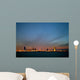 Bahrain skyline and the dark cloud during dusk Wall Mural