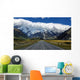Road to Mt. Cook Village, New Zealand - HDR image Wall Mural
