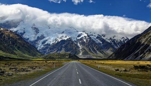 Road To Mt. Cook Village, New Zealand - Hdr Image Wall Decal