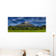 Volcano Taranaki, New Zealand - HDR panorama Wall Mural