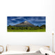 Volcano Taranaki, New Zealand - HDR panorama Wall Mural