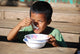 Child Eating Wall Decal