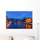 Spa resort Bad Ischl Austria at sunset Wall Mural