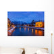 Spa resort Bad Ischl Austria at sunset Wall Mural