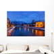 Spa resort Bad Ischl Austria at sunset Wall Mural