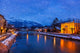 Spa Resort Bad Ischl Austria At Sunset Wall Decal