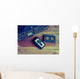 old cassette tape and player ,vintage style Wall Mural