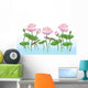 pink lotus flower Wall Mural