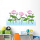 pink lotus flower Wall Mural