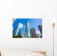 Skyscrapers against blue sky in downtown of Houston, Texas Wall Mural