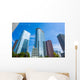 Skyscrapers against blue sky in downtown of Houston, Texas Wall Mural