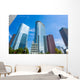 Skyscrapers against blue sky in downtown of Houston, Texas Wall Mural