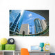 Skyscrapers against blue sky in downtown of Houston, Texas Wall Mural