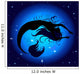 Blue Moon Mermaid Wall Mural