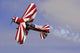Red White Biplane Wall Decal