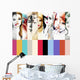 Collage Fashion Illustrations.woman portrait .ashion background Wall Mural