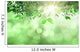 Leaves and grass against a defocussed background Wall Mural