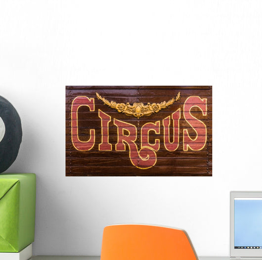 Circus Wagon Wall Decal