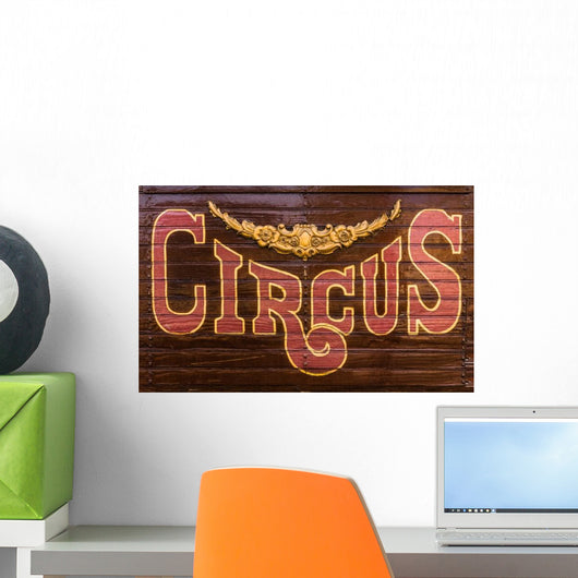 Circus Wagon Wall Decal