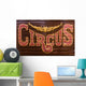 Circus Wagon Wall Decal