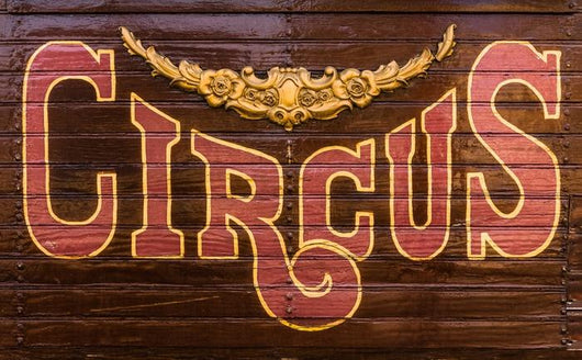 Circus Wagon Wall Decal