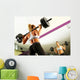 Fitness girl Wall Mural