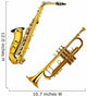 saxophone and trumpet Wall Decal