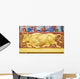 Sculpture of goddess bull Wall Mural