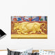 Sculpture of goddess bull Wall Mural