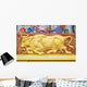 Sculpture of goddess bull Wall Mural