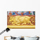 Sculpture of goddess bull Wall Mural