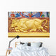 Sculpture of goddess bull Wall Mural