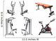exercise machines isolated on white background Wall Decal