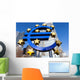 Euro sign in Frankfurt am Main Wall Mural