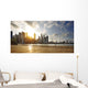 CBD of Singapore at sunset Wall Mural