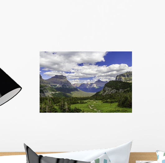 Montana Mountain Wall Decal