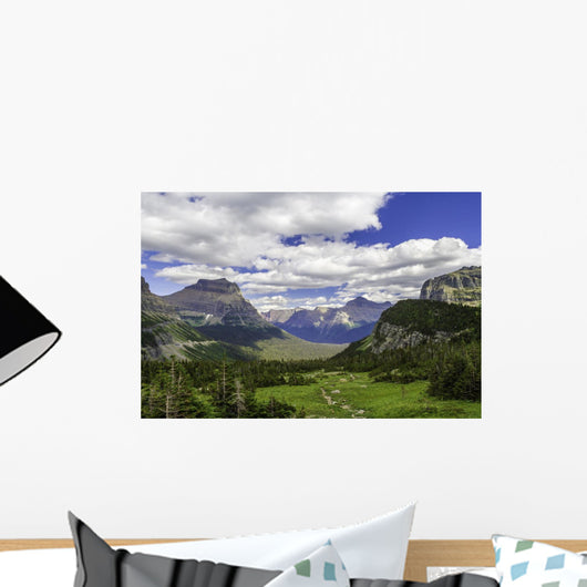 Montana Mountain Wall Decal
