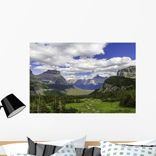 Montana Mountain Wall Decal