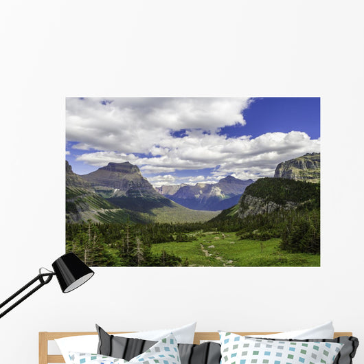 Montana Mountain Wall Decal