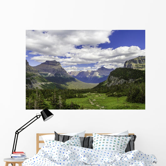 Montana Mountain Wall Decal