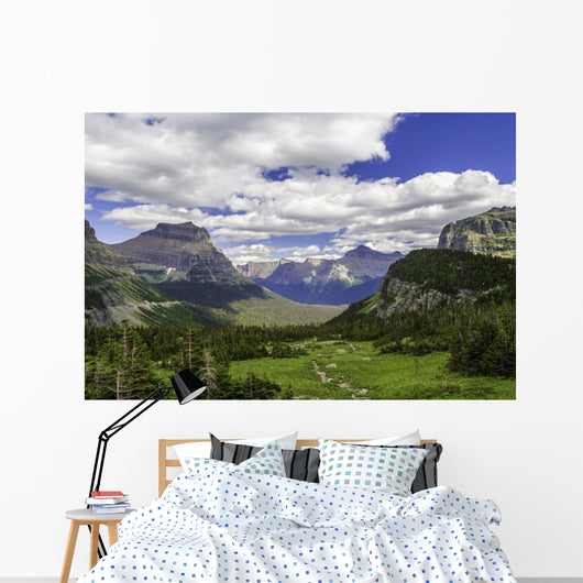 Montana Mountain Wall Decal
