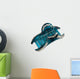 Hair-pin Wall Decal