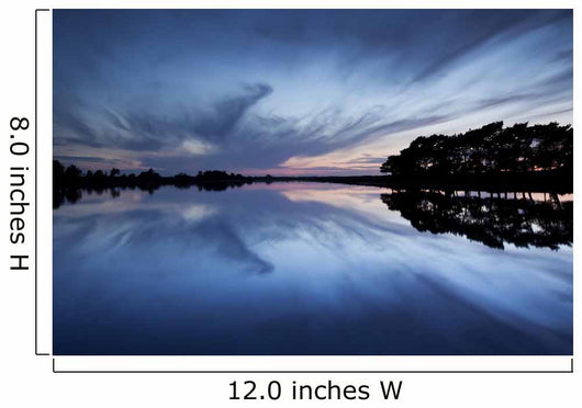 Hatchet Pond at Twilight, New Forest National Park Wall Mural