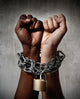 Black And White Ethnicity Hands Locked In Racial Understanding Wall Decal