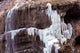Frozen Chegem Waterfalls In Winter. Russia Wall Decal
